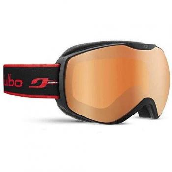 Julbo ISON Gafas de esquí, para Hombres, Negro/Rojo, Large+