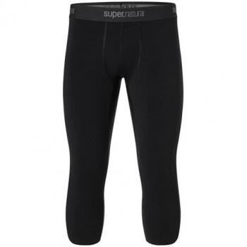 Mallas 3/4 Super.natural Arctic 230 Jet Black L Hombre