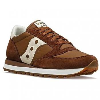 Saucony Originals Men's Jazz Original Sneakers Brown/Cream Size 11 US (44 EU)