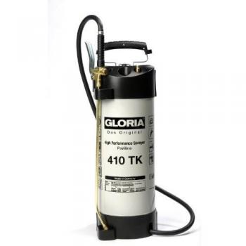 Pulverizador de presión profesional Gloria 410TK, 10 litros, acero resistente con revestimiento plástico, 6 bar, conexión para compresor