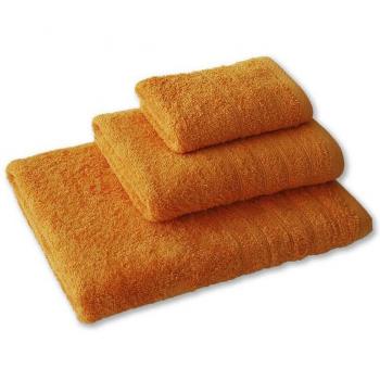 Toalla 100% Algodón Lisa 500gr Naranja