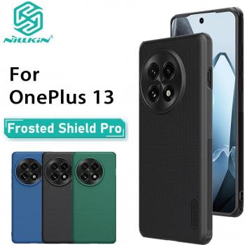Nillkin Super Frosted Shield Pro OnePlus 13 Shockproof Case - Hard PC + Soft TPU Back Cover