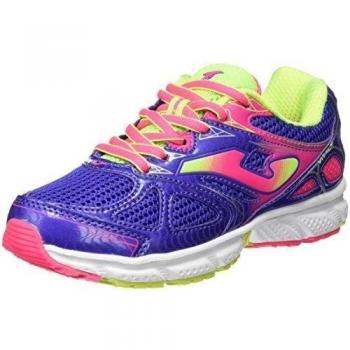 JOMA J.VITALY JR 605 AZUL-ROSA - Zapatillas para correr para niñas, color azul-rosa, talla 34