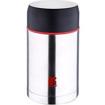 Bergner Termo para Alimentos, Acero Inoxidable, Cromado Mate, 11,5x11,5x16 cm