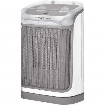 Rowenta SO9080 Calefactor eléctrico Calentador de Ventilador Beige, 2000 W, Gris/Blanco