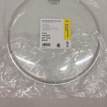12 Clear Code Generator Drum Head