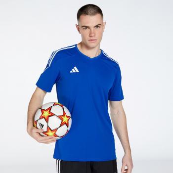 Camiseta de fútbol Adidas Tiro 23 para hombre, manga corta, diseño deportivo, material ligero y transpirable, tecnología que absorbe la humedad, ajuste regular