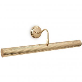 Aplique de pared 4 luces Reeded Latón pulido E14