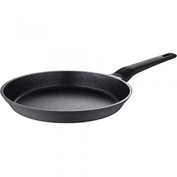 Sartén San Ignacio SG-6371, 24 cm, Aluminio, Con mango, Negro