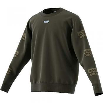 adidas D.R.Y.V. Crew Sweatshirts, Hombre, Night Cargo, L