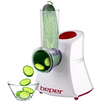 Beper 90.055H/RED Cortador de Verduras Multifuncional, 150 W