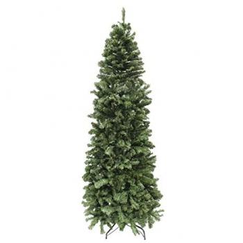 Árbol de Navidad Slim 240 cm con 1217 Ramas de PVC