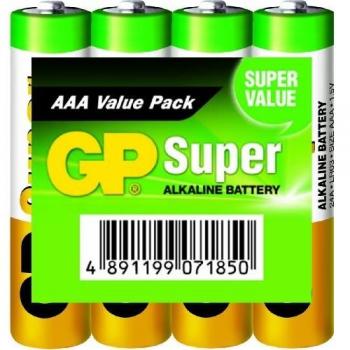 GP Batteries Super Alkaline AAA Alcalino 1.5V batería no-recargable - Pilas