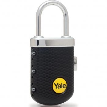 YALE Candado Combin Maleta Negro