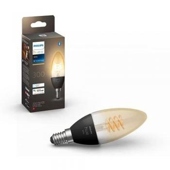 Philips Hue White Filament Candle E14 4.5W Warm White Smart LED Bulb