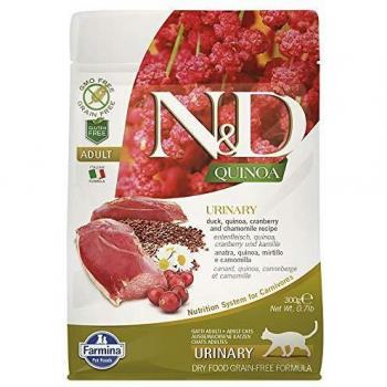 Farmina - Farmina N&D Pato y Quinoa Cat Urinary Grain Free - 2340-300 Grs.