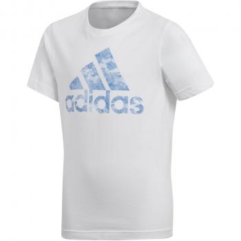 adidas BOS Camiseta, Niños, Blanco, 140