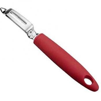 Lacor - 60351 - Pelador Tomate Dentado P Inox. - Rojo