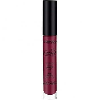 Deborah Fluid Velvet Mat Lipstick No. 9 - Purple Wine