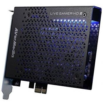 AVerMedia GC570 Live Gamer HD 2 - Tarjeta de captura PCIe, captura de juego, capturador, PC de transmisión, PCIE, Full HD, para Youtuber, Streamer, Xsplit, OBS, Stream en 1080p60, baja latencia, HDMI