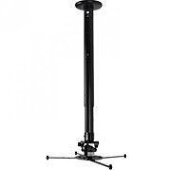 Soporte de Techo Ajustable XL para Proyector B-Tech BT899XL-AD con Micro-Régimen hasta 25kg - Negro
