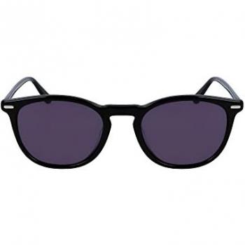 Calvin Klein CK22533S Unisex Full-Rim Black Sunglasses, Size 52 MM