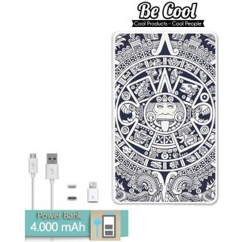 Becool® - Batería Externa Power Bank 4000 mah + Gratis 1 cable USB-MicroUsb
