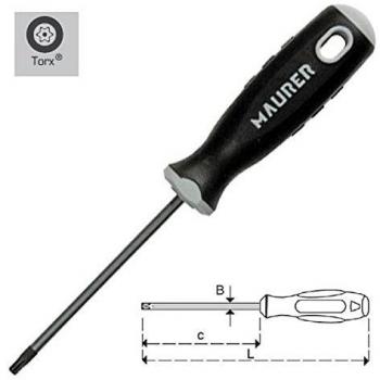 Maurer 2324930 Destornillador Torx 10x 80
