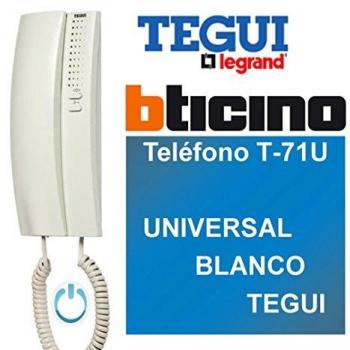 Tegui T-71U Universal - Teléfono, Blanco