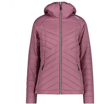 CMP Women's Hooded Puffer Jacket - Pink
