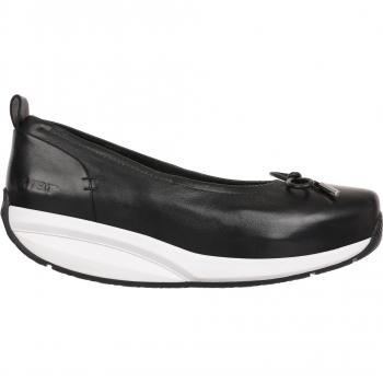 MBT Sakura Black Nappa Leather Women's Ballet Flats Size 41