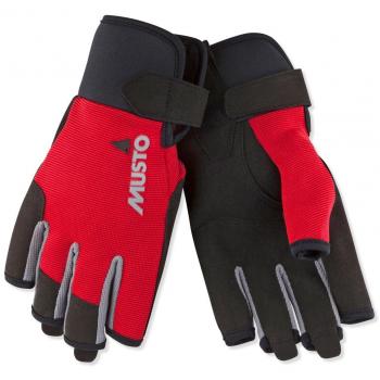 Musto Essential Sailing Short Finger Glove True Red-M