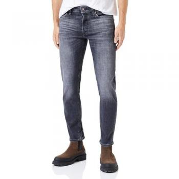 Jack & Jones Men's Comfort-Fit Black Denim Jeans Mike Original 28/32
