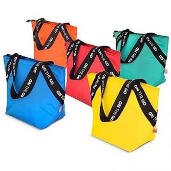 Bolsa porta alimentos tote verano surtida 5 colores