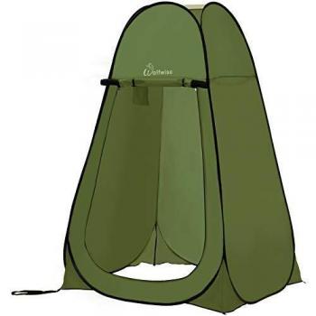 Wolfwise Acampar Tienda de Ducha Camping Desplegable Pop Up Tienda de Campaña Portátil para Privacidad al Aire Libre Vestuario