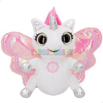 Glowies Peluche Unicornio Suave e Interactivo con Luz y Sonido para Dormir