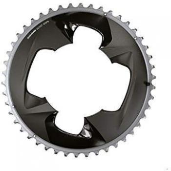 SRAM Unisex Road 107Bcd 2X12 Force con Cubierta Placa de Cadena, Gris Polar, 48t