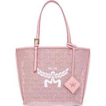 MCM Mini Pink Himmel Shopper Bag