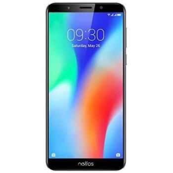 Smartphone Neffos C9, Gris, 2GB RAM + 16GB ROM, Pantalla 5.99, Dual SIM, Quad Core, Cámara 13MPx - 8MPx, Batería 3840 mAh