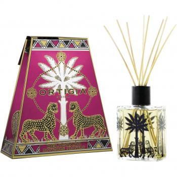 Pomegranate Aroma Diffuser 200 ml - Transparent Palm Design