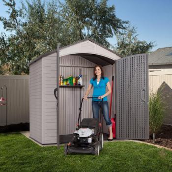 Lifetime Ultra-Resistant Outdoor Storage Shed 214 x 227 x 142 cm
