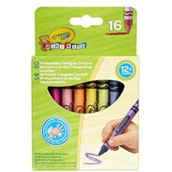 CRAYOLA - 16 Ceras Triangulares 52-016T