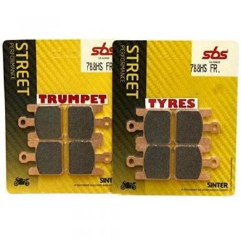 Pastillas de Freno Sinterizadas SBS 788HS para Moto - Set de 4 unidades