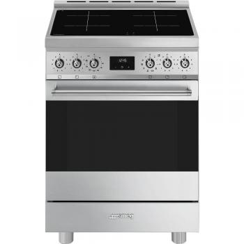 Cocina de Inducción Smeg C6IPXM2 60cm Inox 4 Zonas Energía A