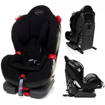SILLA DE AUTO ISOFIX GRUPOS 1 y 2 Negra