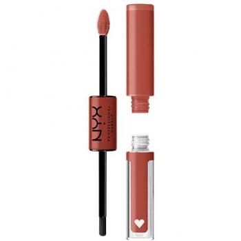 NYX Professional Makeup Shine Loud High Shine Lip Color Liquid Lipstick with High Gloss Effect Shade 04 - Life Goals 6.5 ml