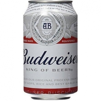 Budweiser - Cerveza - 330 ml