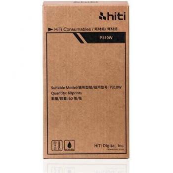 HiTi Papel Fotografico 60 Hojas 10x15 P310W
