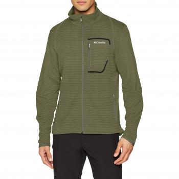 Columbia Hombre Chaqueta Polar, CHESTER PARK FLEECE, Poliéster, Negro