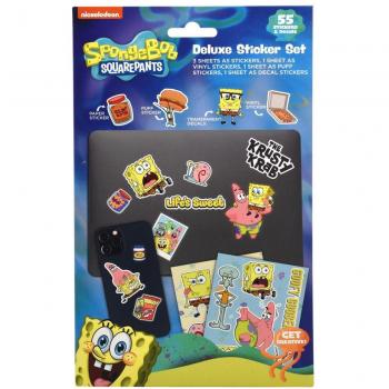 Set de Pegatinas Bob Esponja